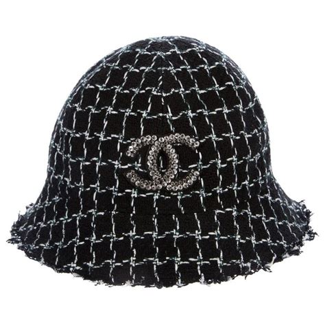 chanel cloche hat|chanel hats gold and silver.